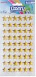 Brewis Öntapadós Strasszok Csillagok Sárga Arany Brewis 10 mm 54 Db DS40 (DS40)