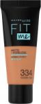 Maybelline Fit Me Alapozó archoz, 334 Warm Tan, 30 ml