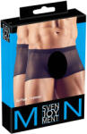 Svenjoyment - átlátszó boxer szett - fekete (2 részes) S-L - szexshop