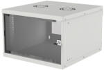 ICINTRACOM INTELLINET fali rack, 19", 6U, 400x540x353, IP20-védelem, lapra szerelt, Szürke (714150)