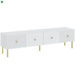 INTERMEBLE Tv Állvány Fehér Színben. VIENA LOWBOARD 180 cm