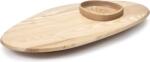 Serax Placă de servire Dune cu bol, 60, 5 cm, frasin natural (B0223104-712) Tava