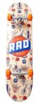 Rad Board Co RAD Logo Progressive Komplett Gördeszka - 7.75" - Wallpaper 7, 75 kék|narancssárga|színes