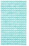 Dalprint Öntapadós Gyöngyök 6MM 260DB Türkiz Craft GRPE-036 (GRPE-036)
