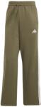 adidas Дамски анцуг Adidas Essentials Wide Leg Fleece Pant Womens - Olive