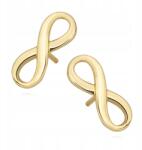 Sentiell Aranyozott fülbevaló pr. 925 Infinity (Z1097E_G)