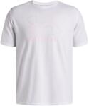 Under Armour Foundation Short Sleeve Mens - White/Pink