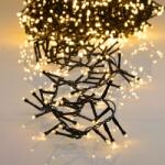 ProGarden 11, 2 m-es 560 LED-es BOA fényfüzér, USB vagy napelemmel tölthető, meleg fehér, 8 világítási mód, időzíthető, távvezérlős (AEX100120)