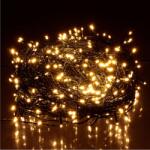 ProGarden 18 m-es 240 LED-es Karácsonyi kültéri-beltéri dekor fényfüzér, hálózati adateres, meleg fehér, IP44 (AX8401040)