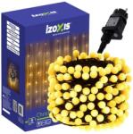  30 m-es 300 LED-es gömb karácsonyi fényfüzér, hálózati, IP44 vízálló, meleg fehér (26264)