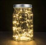 ProGarden Vízálló 20 micro LED-es elemes időzíthető, palack dekor fényfüzér, tündérfény, meleg fehér, 1 m (AX9731800)