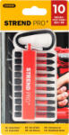 Strend Pro prémium bitkészlet kulcstartóval 10 db-os (2251636)