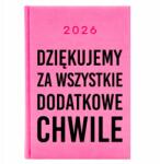 FunnyCase Naptár 2026 Rózsaszín Ajándék Tanárnak Köszönetnyilvánítás Tanárnak (Kalendarz Różowy Na 2026 Dla Nauczyciela)