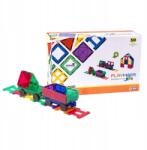 Playmags Mágneses építőkockák 3D vonat Playmags 153 szett 50 darabos (.)