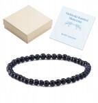  Női karkötő természetes kőből 4mm Kék Napkő (TEL00021)