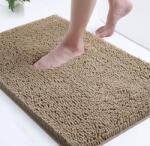 BISK Erga Basic, fürdőszobaszőnyeg 80x50 cm, 6-os modell Chenille Rolled, bézs, ERG-08685 (ERG-08685)