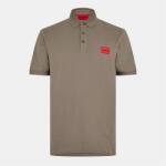 Hugo Блуза с яка Hugo Mens HUGO Deruso Short Sleeve Polo Shirt with Logo Detail and Ribbed Collar - Premium Cotton - Med Grey 032