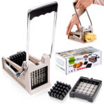 NAVA Kézi Szeletelőgép Sültkrumpli Szeletelő Gép Zöldség Gyümölcs Misty 23, 5cm (5904316480615)