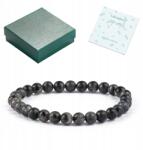  Női karkötő természetes kőből 6mm Univerzális 18cm Labradorit (TEL00042)