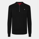 HUGO Горнище с цип HUGO Sastoro 1/4 Zip Top - Black 001