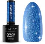 Claresa Hibrid Uv/led Lakk Starlight 19 5g Kék Szemcsékkel (5903819838671)