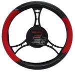Jacky Auto Kormányvédő, fekete-piros 35-37cm