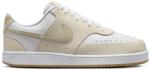 Nike Дамски маратонки Nike Womens Court Vision Suede Low-Top Trainers - White/Beige