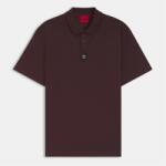 HUGO Блуза с яка HUGO Mens HUGO Deabono Short Sleeve Polo Shirt with Logo Detail - Open Brown 249