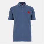 Hugo Блуза с яка Hugo Mens HUGO Deruso Short Sleeve Polo Shirt with Logo Detail and Ribbed Collar - Premium Cotton - Medium Blue 427