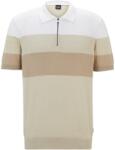 Boss Блуза с яка Boss Men's Trieste Knitted Short Sleeve Polo Shirt - Light Beige 271