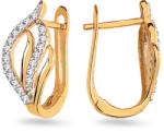 Heratis Forever Arany fülbevalók cirkóniával IZ20933HR