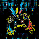 Gamer Play Pad szalvéta 20 db-os 33x33 cm - lord