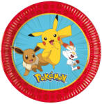 Pokémon Next Generation papírtányér 8 db-os 20 cm FSC