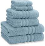 Catherine Lansfield Хавлиена кърпа Catherine Lansfield Zero Twist Cotton 6 Piece Towel Bale Set - Blue
