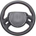  Citroen bőr kormányvédő - méretpontos, varrható kivitel (KVCI3)