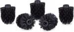 Relaxdays Cserélhető Wc Kefefejek 5 Db 12 mm-ES Fej Fekete (4052025967680)