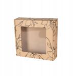  Ajándékdoboz Karton Ablak Virág 20X20X5