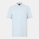 Boss Блуза с яка Boss Men's PeInterlock Short-Sleeve Polo Shirt - Open Blue