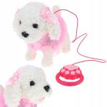 Nobo Kids Interaktív Kutyus Pórázon Sétál Plüss Puli Ugat Csóválja a Farkát (CH-249012)