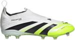 Adidas Детски футболни бутонки adidas Predator Elite Laceless Childrens Firm Ground Football Boots - White/Blk/Lemon