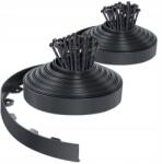 Vounot Rugalmas műanyag gyepszegély, 40m, 50mm magas, PVC (6973444415498)