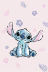 Jerry Fabric Disney Lilo és Stitch, A csillagkutya Pink mikroflanel takaró 100x150cm JFK037621 (JFK037621)