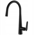 Laveo Magas Konyhai Csaptelep Kifolyócsővel, Fekete Laveo (NALDA BAY 768D)