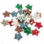 DpCraft Fa Hópehely Gombok 24db-os Craft CEGU-022 (CEGU-022)