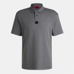 HUGO Блуза с яка HUGO Mens HUGO Deabono Short Sleeve Polo Shirt with Logo Detail - Open Grey 086