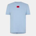Hugo Тениска Hugo Mens HUGO Diragolino Contemporary T-Shirt with Logo Detail - Open Blue 483