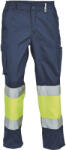CERVA Bilbao Fényvisszaverős Munkásnadrág HV Sárga/Sötétkék - 62 (03520008N1062)