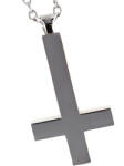 ETNOX Zgardă ETNOX - Big Plain Cross - SK4001A