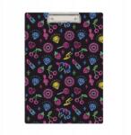 Biurfol Klipszes Tábla A4 Clipboard Neon Nyomtatás Lányos (KHN-01-26)