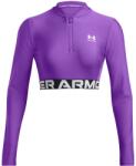 Under Armour Women's HeatGear Long-Sleeve Performance Gym Top - Purple